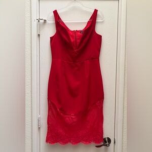 NBD Vibrant Red Dress